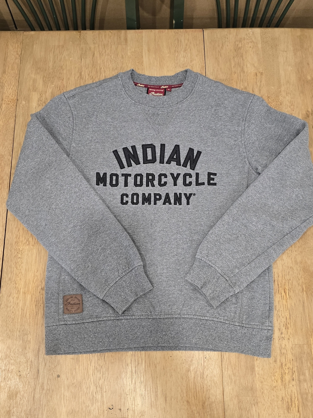 Womans Small INDIAN MOTORCYCLE  company Crewneck